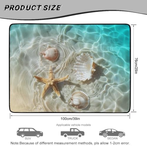 ELEQIN SUV Cargo Liner Trunk Mats - Image 7