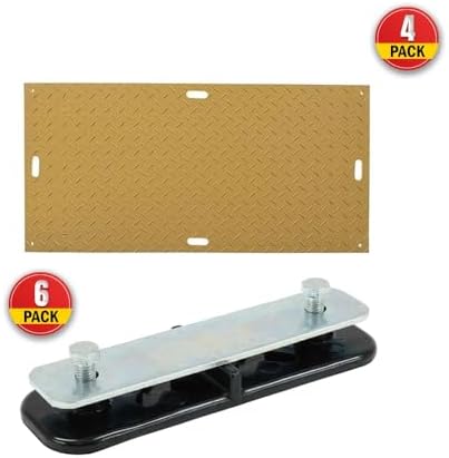 Mytee Products 4 Pcs Ground Protection Mats 4' x 8' - Image 2