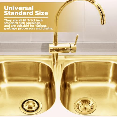 Norme 5 Pcs 3-1/2" Kitchen Sink Drain - Image 4