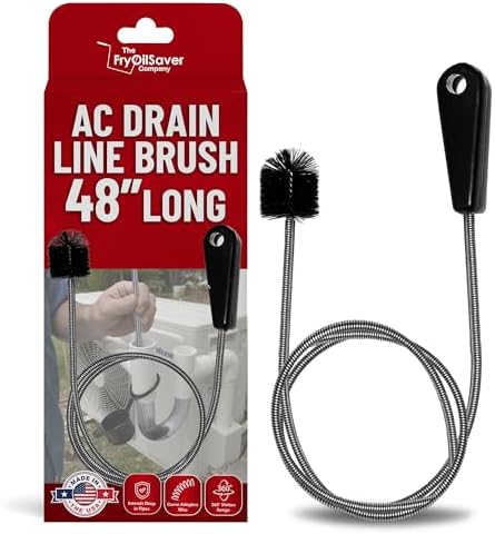 48" Flexible Tube Brush – Long Pipe Snake by THEFRYOILSAVERCOMPANY