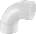 LESSO PVC Pipe Fitting 2-1/2 Inch 90° Sweep Elbow | High-Flow Capacity by LESSO
