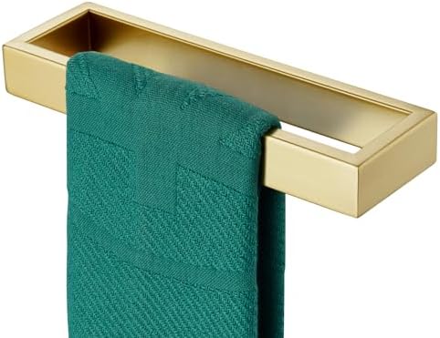 KOKOSIRI Towel Ring Brushed Gold Hand Towel Holder 9 Inch Kitchen Towel Hanger by KOKOSIRI