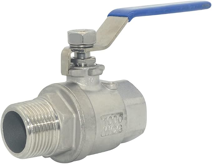 DAN SPEED Full Port Ball Valve Male x Female S304 Stainless Steel Heavy Duty - Image 2