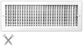 36" X 6" Adjustable AIR Supply Diffuser by HVACPremium