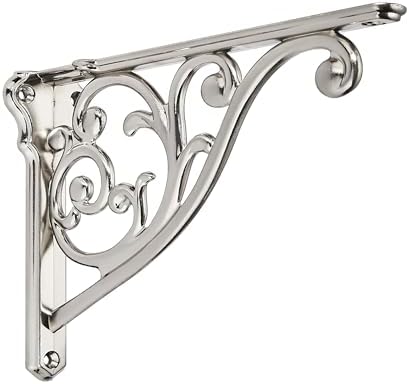 Khtumeware Ornate Decorative Shelf Brackets, 12 inch Big wall Mounted Shelving by khtumeware