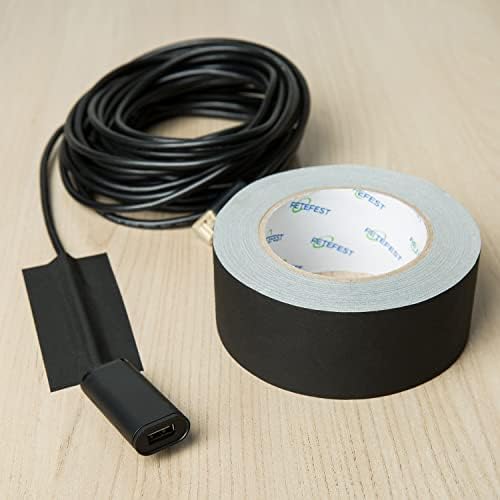 Gaffers Tape Black Heavy Duty, Non-Reflective, No Residue, Hand Tear, - Image 5