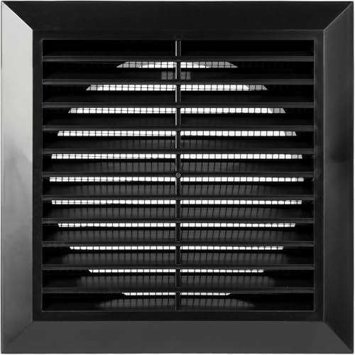 Black 5'' Inch Ventilation Grille by ECOPROVENT