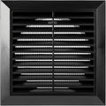 Black 5'' Inch Ventilation Grille by ECOPROVENT