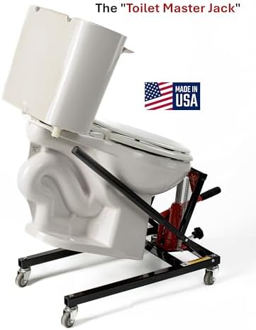 Jack is a Lifter Designed to Easily Lift, and Repair Toilets. Easy Bolt and - Image 3