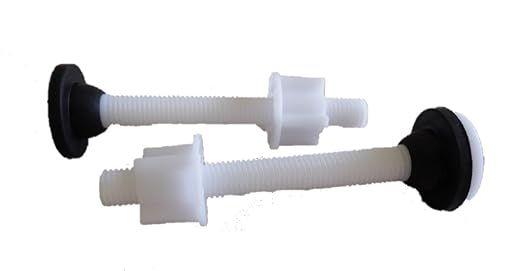 4 inch Nylon Toilet Bolts x 3/8 inch Diameter By NuFlush - Image 6