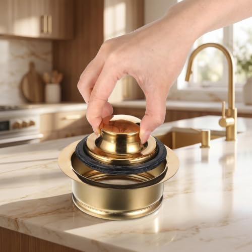 Sink Garbage Disposal Flange and Stopper - Image 6