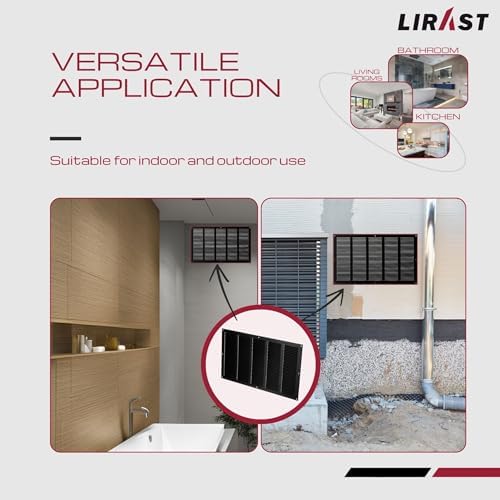 18x10 Vent Cover with Built-in Screen - Image 4
