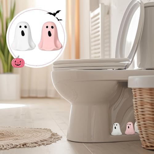 Wonderjune 2 Pack Toilet Bolt Covers Ceramic Bathroom - Image 4
