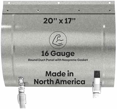 BEST 20″ x 17″ Round Duct Access Panel by BestAccessDoors