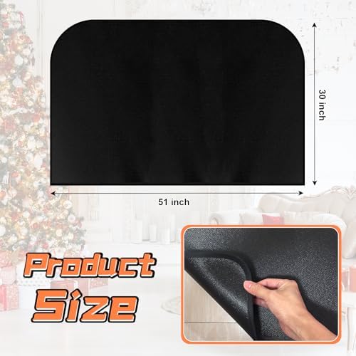 Fireplace Mat, Hearth Rug Fireproof, Fireplace Floor Mat, Fireproof Rug - Image 2