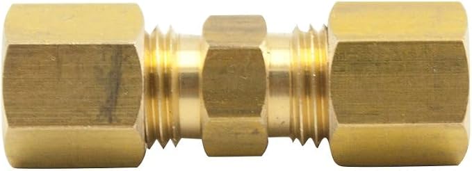 Brass Compression Tube Fitting, 5/8" OD x 5/8" OD - Image 4