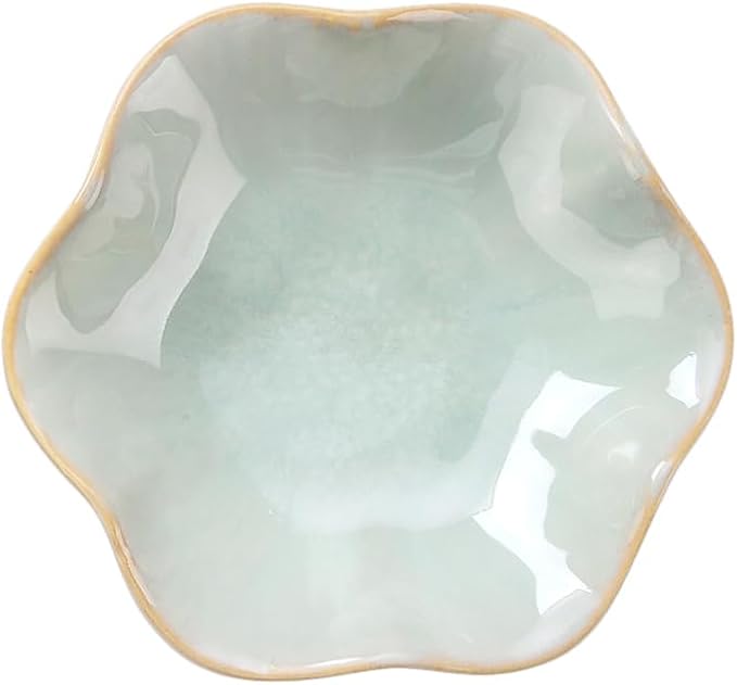 JAMEND CLXP Lotus Leaf Shape Decorative Ring Tray, Small Key Bowl, Ceramic - Image 7