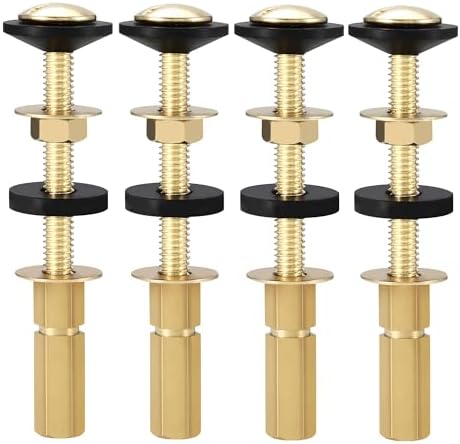 2-Pack Universal Toilet Tank to Bowl Bolts Kit, Toilet Tank Bolts by Opzour