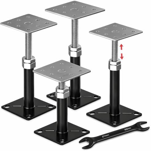 4PCS Adjustable House Floor Jacks by Unknown