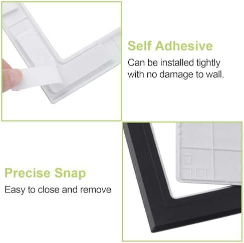Self Adhesive Access Panel for Drywall 4 x 4 inch Surface-Mounted Wall Hole - Image 4