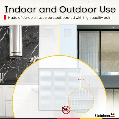 Steinberg14 White Vent Cover 10x10 - Image 6