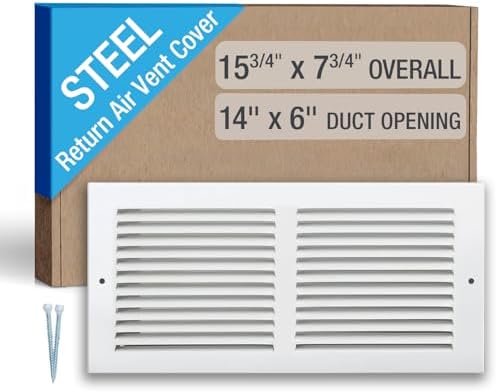Return Air Grille HVAC Vent Cover by Hoovate