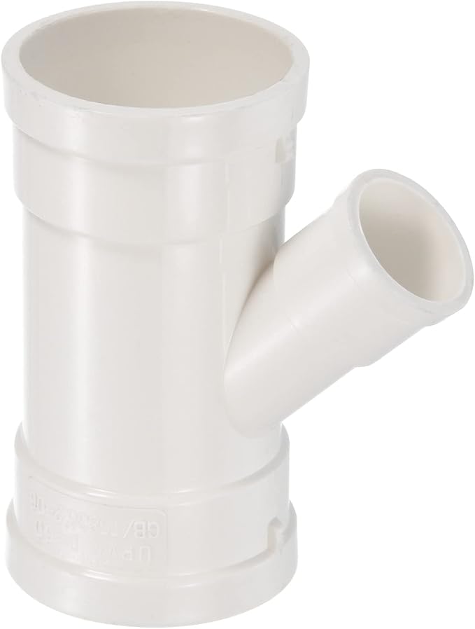 PATIKIL 2" to 1" Wye Pipe Fitting, Y-Shape Splitter Duct Hose Connector by PATIKIL