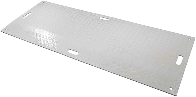 3' x 8' White Ground Protection Mats by MyteeProducts