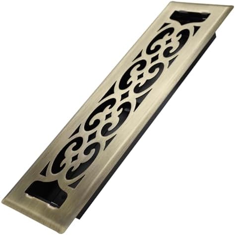 Howeall 2x12 Inches Heavy Duty Walkable Floor Register Easy Adjust Air Supply by Howeall