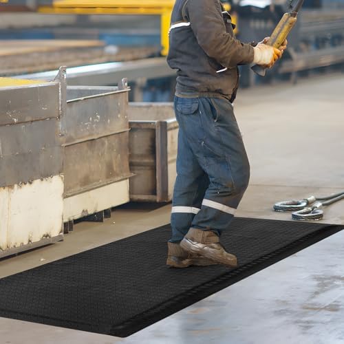 Nisorpa Anti Fatigue Mats Industrial 3' x 6' Ergonomic Standing Mat 15/16" - Image 6