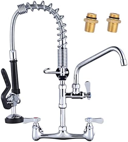 Commercial Kitchen Faucet Wall Mount by IVIGA