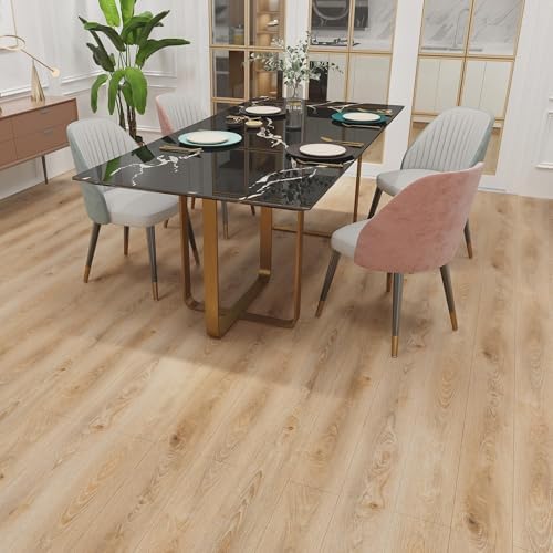 Lareko Peel and Stick Floor Tile, Waterproof Vinyl Plank Flooring - Image 3