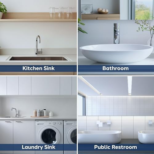 PlumbCraft 15-Piece Bathroom Sink Drain Repair Kit, Universal Fit - Image 6