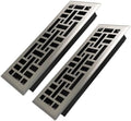 Howeall 4x12 Inches 2 Pack Heavy Duty Walkable Floor Register Easy Adjust Air by Howeall