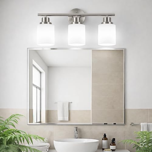 Unicozin 3 Light Bathroom Light Fixtures, Modern Vanity Lights - Image 6