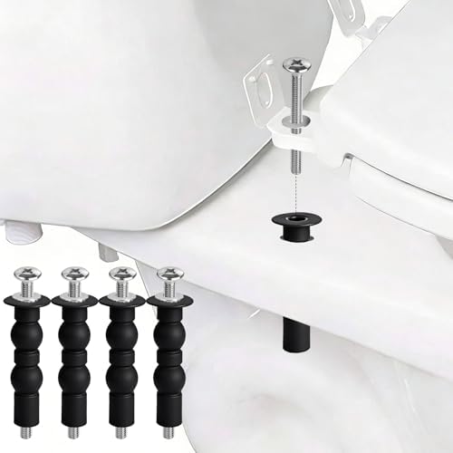 Jamini Top Mount Toilet Seat Screws Replacement Kit, Compatible by Unknown