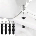Jamini Top Mount Toilet Seat Screws Replacement Kit, Compatible by Unknown