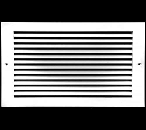 HVAC Premium 8'' X 4'' Aluminum Return Grille by HVACPremium