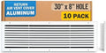 Fits 30x8 Hole | Aluminum Return Air Grille by Handua | Vent Cover Grill by Handua