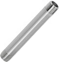 Stainless Steel Nipple Pipe Fitting 1/4" NPT X 1/4" NPT Male Thread Cast Pipe by Fitvell