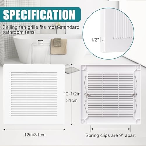 Bathroom Exhaust Fan Cover - Image 2