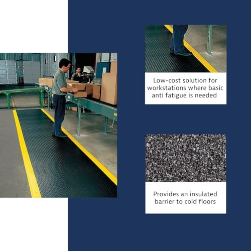 NoTrax 418 Diamond Tred™ 4' x 60' x 3/8" Anti Fatigue Mat - Image 4