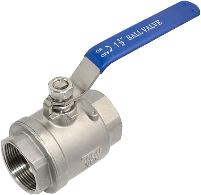 316 Stainless Steel 1/8"~3" Full Port Ball Valve by Megairon