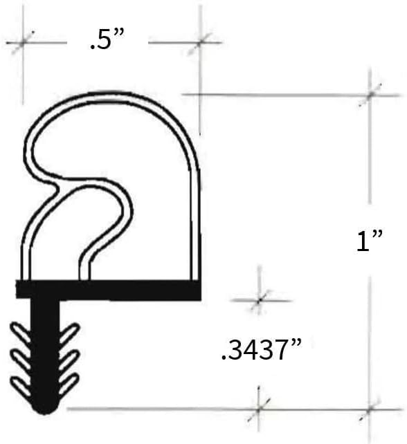 81" High Reach Compression Weatherstrip Set - Image 2