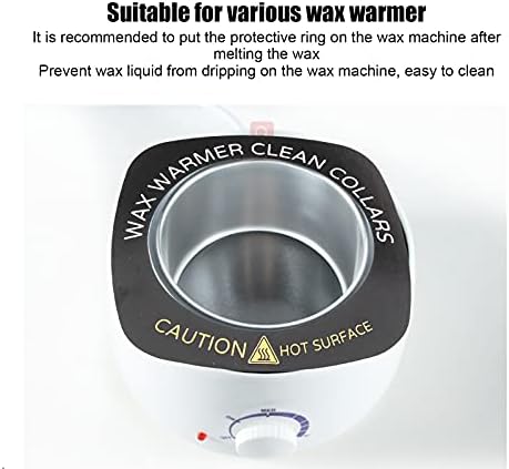 10pcs Professional Wax Warmer Collar, Wax Heater Protective Ring Accessory - Image 6