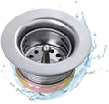 2" RV Sink Drain with Basket Strainer, Anti-Clog by Phivan