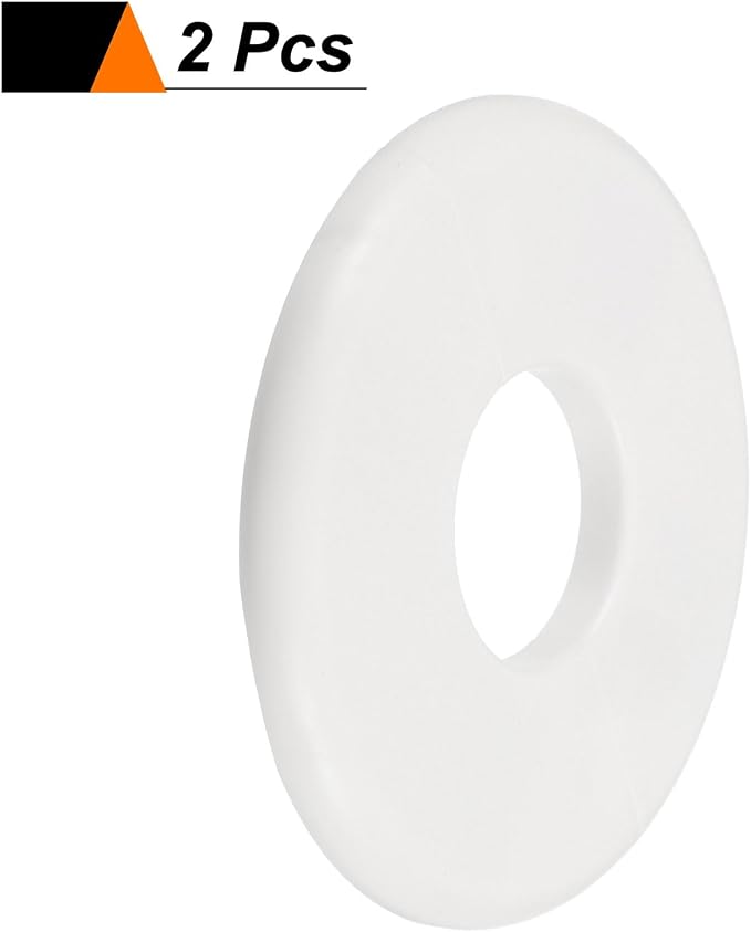 HARFINGTON 2pcs Wall Split Flange 33.5mm/1.3" Self-Adhesive Plumbing Cover - Image 3