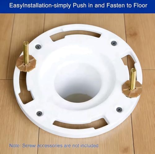 Yariwiz 4 inch PVC Twist-N-Set Closet Flange - Image 4