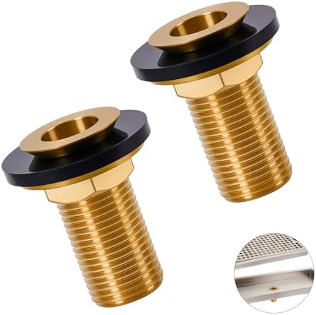 2Pcs 1/2" NPT Brass Drip Tray Drain Assembly by Unknown