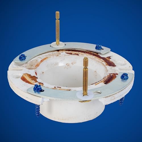 Fernco Fix-A-Flange Complete Toilet Flange Repair Kit, Universal Water Closet - Image 5
